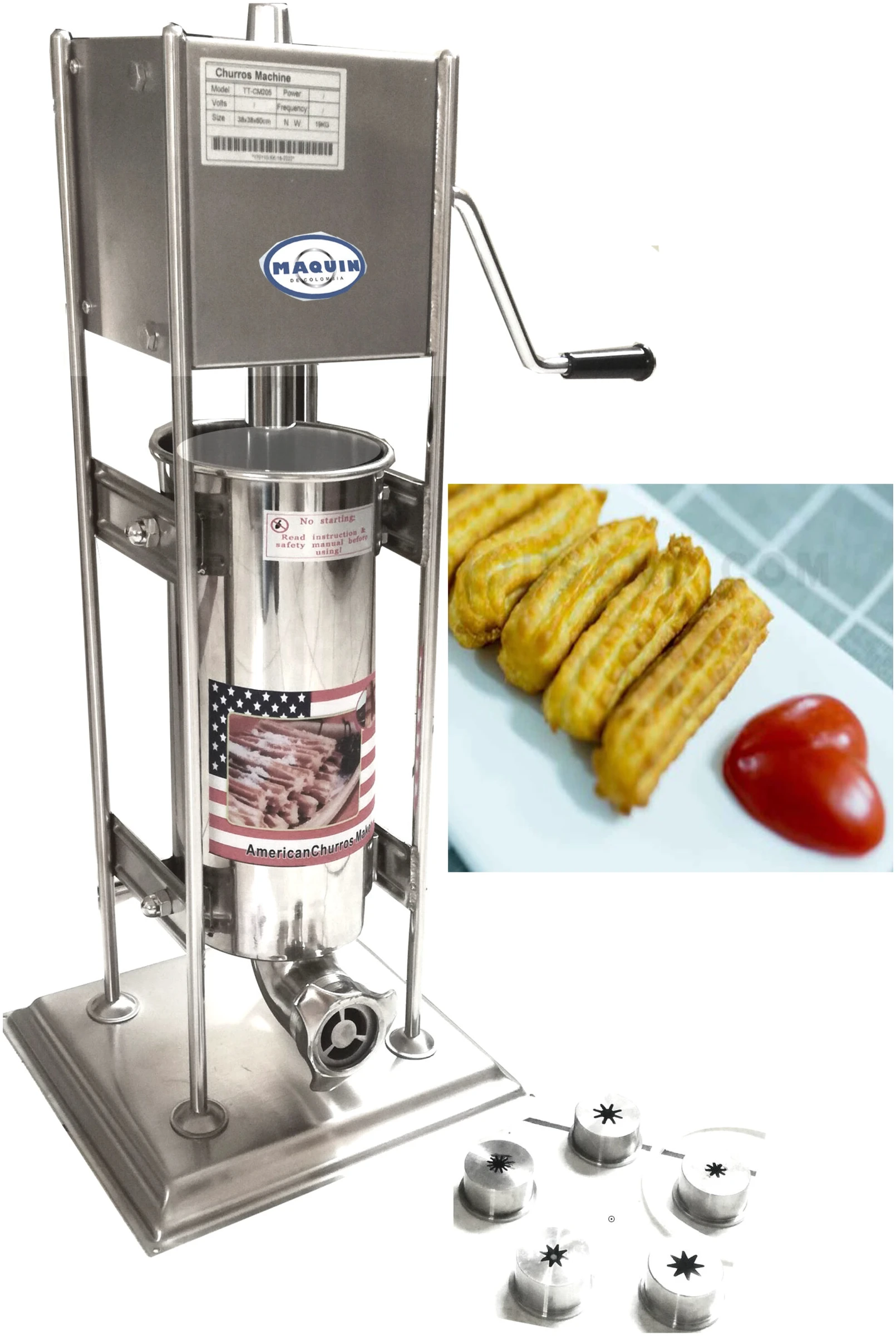 dav EXTRUSORA DE CHURROS REF. CM205 - Imagen 1