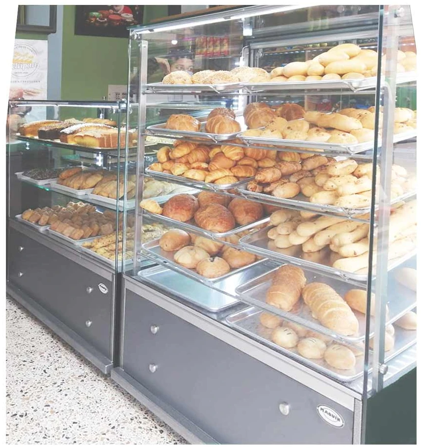 EXL120-Exhibidor-de-Pan-ACERO-INOXIDABLE-2.jpg EXHIBIDOR DE PAN ACERO INOXIDABLE - Imagen 1