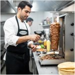 HORNO ASADOR CARNE KEBAB -SHAWARMA REF. WE1402B
