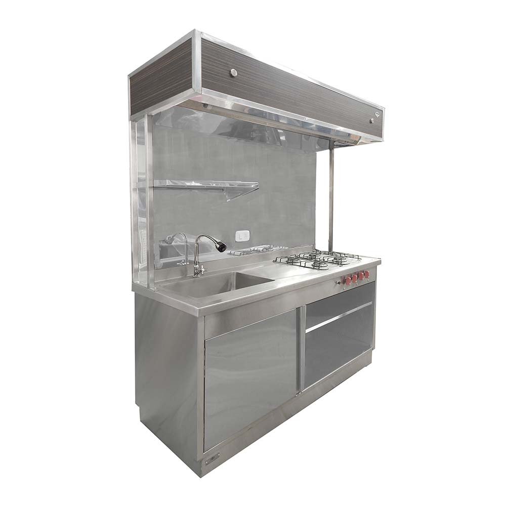 MG.150-MUEBLE-GRECA-COCINA-INDUSTRIAL.jpg MUEBLE GRECA CON ESTUFA Y LAVAPLATOS - Imagen 1