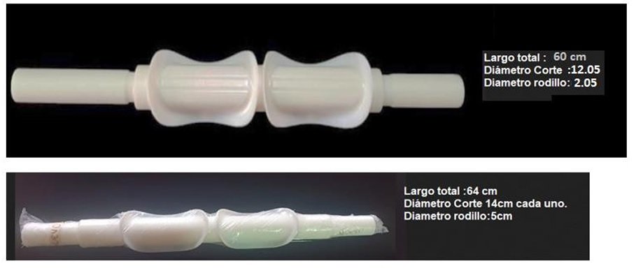 RODILLO LAMINADOR DE AREPA MANUAL MAQUIN RODILLOS PARA CORTE DE AREPAS Y MASA - Imagen 1